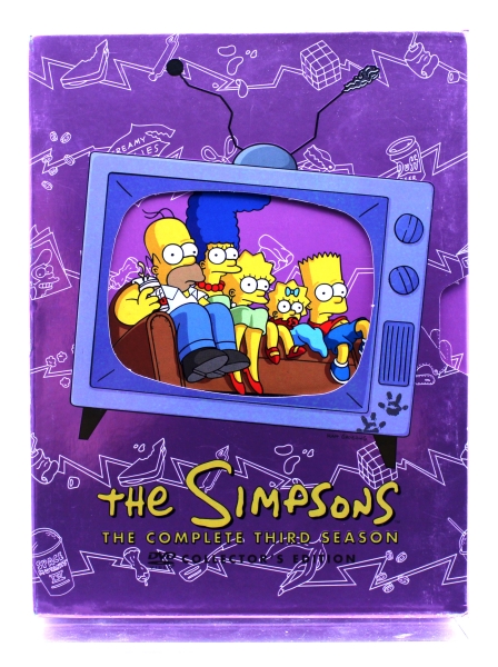 The Simpsons The Complete Thrid Season DVD Collector's Edition